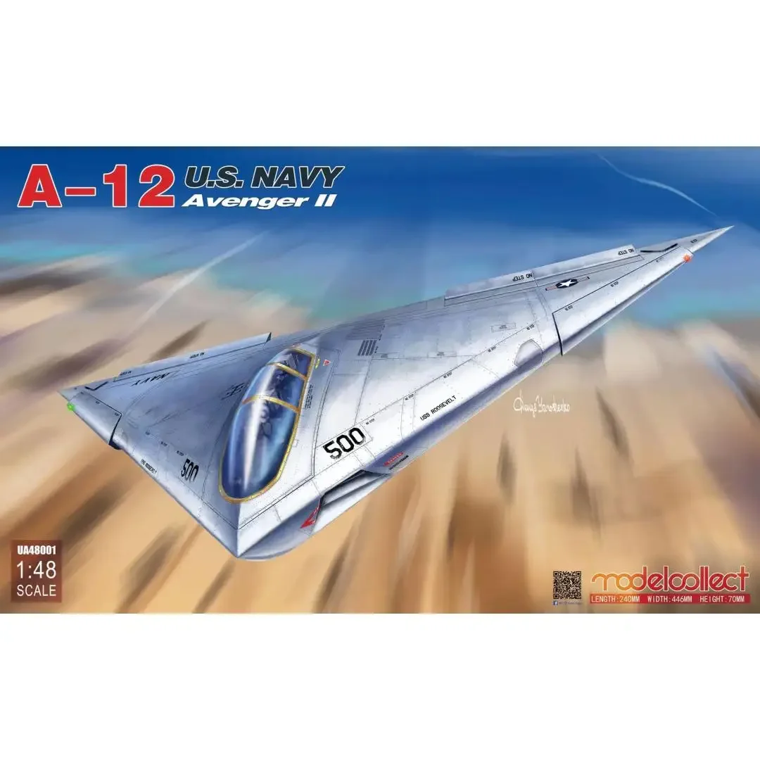 

Collect Model Assembly plastics model kit 48001 1/48 Scale US McDonnell Douglas A-12 Avenger II Attack Aircraft