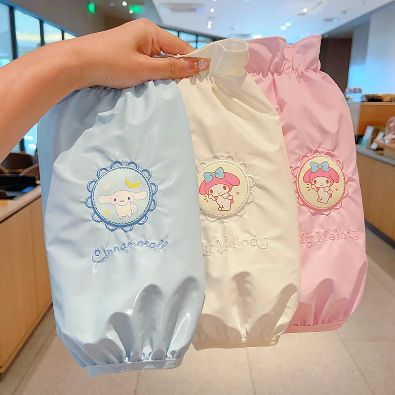 Miniso Anak-anak Kulomi Penutup Lengan Tahan Air Jaket Lengan Perawatan Lengan Anti Tahan Karat Diperpanjang Siswa Sekolah Dasar