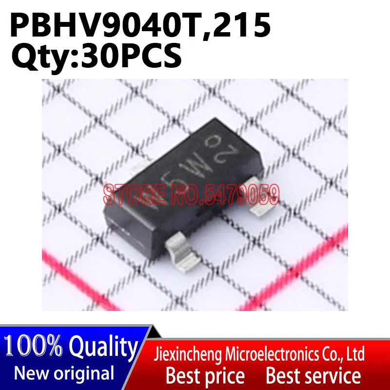 PBHV9040T Marking:W5* W5W New original PBHV9040T,215 Transistor PNP 30PCS/LOT