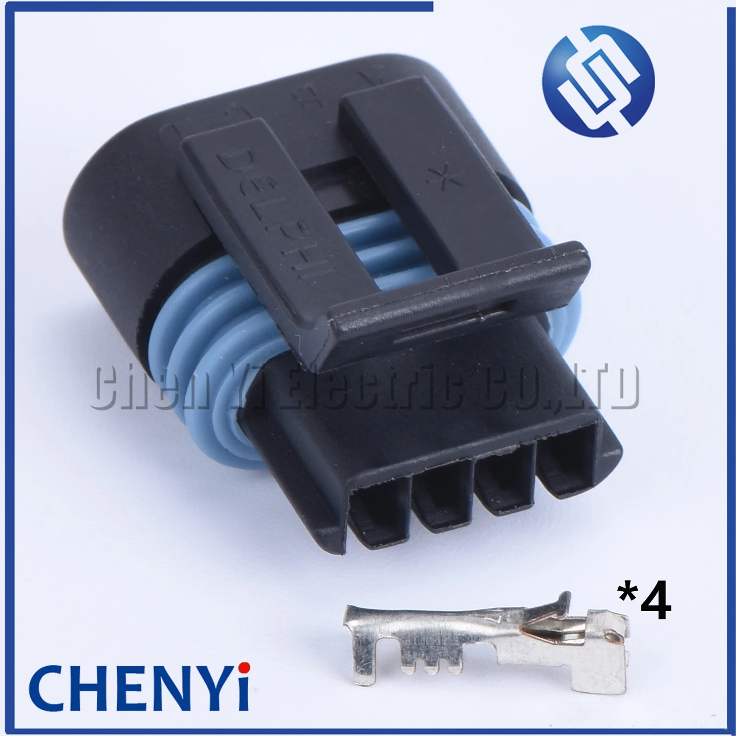 2 sets pcs 4 pin way female car intake pressure sensor connector plug 1.2L D4F auto Oxygen Sensor O2 connectors 12162190