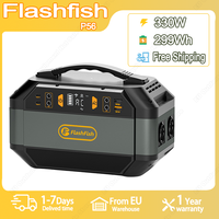 Flashfish P56 Portable Power Station 300W Solar Generator 299Wh Lifepo4 Battery Home Backup Outdoor Camping Mobile power