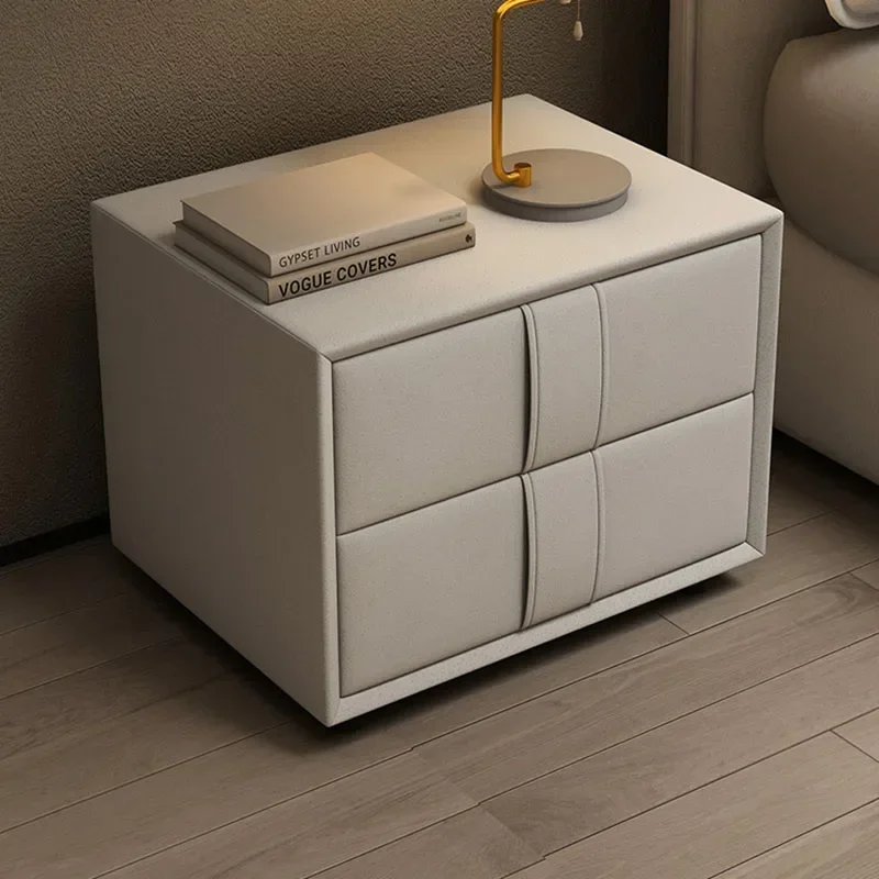 

Wood Center Nightstands Pretty Narrow Minimalist Italian Modern Bedside Table Aesthetic Simple Table De Chevet Home Furniture