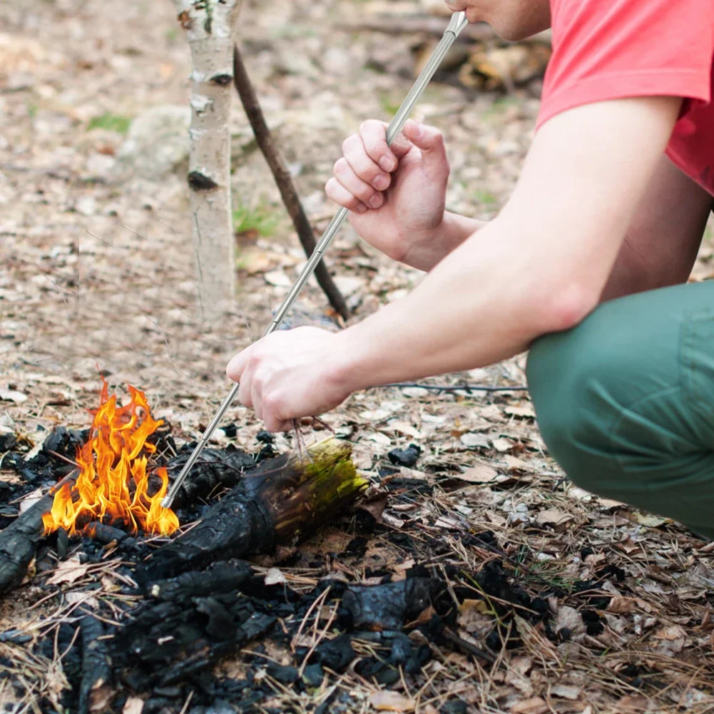 Portable Camping Fire Tube 5