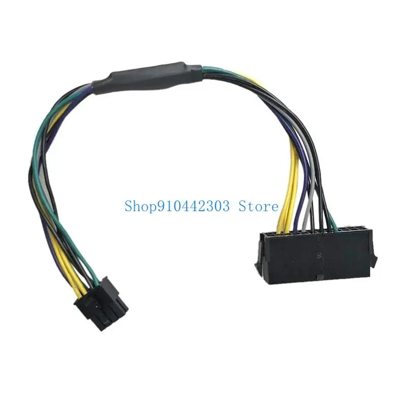 

652F 24 Pin to 8 Pin Power Supply Cable (10.6-Inch, 18AWG), ATX PSU Main Power Adapter Cord for Dell Optiplex 3020 3046 5040