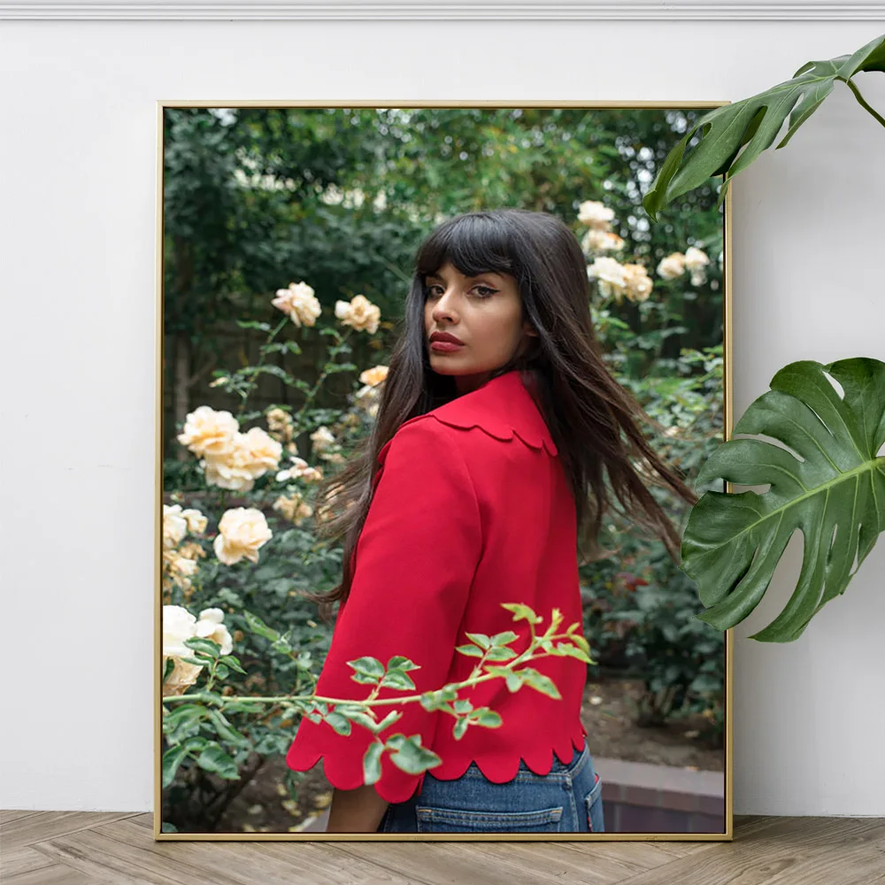 Jameela Alia Jamil ستار الفن طباعة ملصق الممثلة مقدم جدار صورة الحديثة قماش اللوحة ديكور