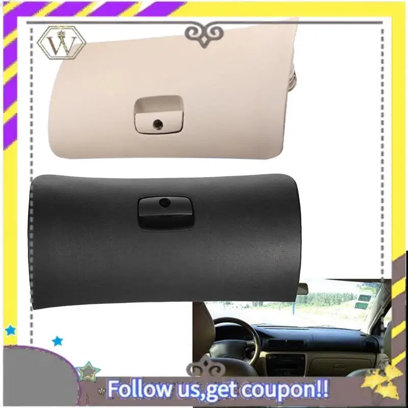 ABXV-لوحة سيارة غطاء صندوق القفازات 3B1 857 122B لشركة فولكس فاجن باسات العقارية B5 & B5.5 1997-2005 غطاء صندوق تخزين غطاء البقالة الأسود الاسمية #2