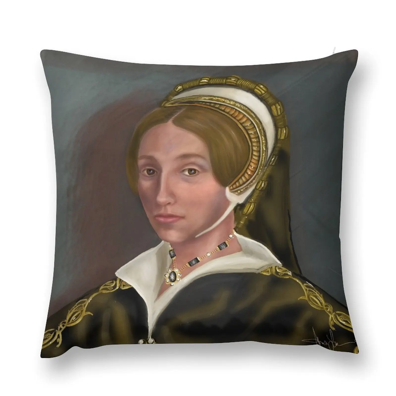 Catherine Howard: Confession without Compassion Throw Pillow Christmas Throw Pillows Covers Custom Cushion pillow