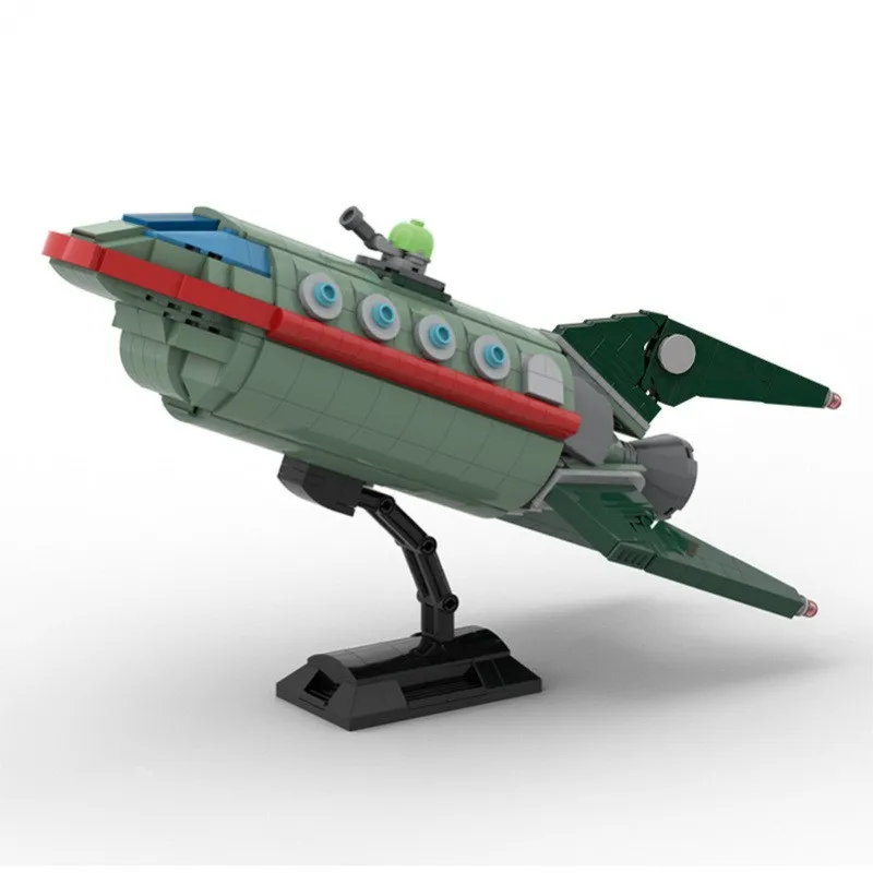 

Creative MOC Roaming Spacecraft Building Blocks Model Space Series Ornaments DIY Assembly Educational Toys Adult Children Gift