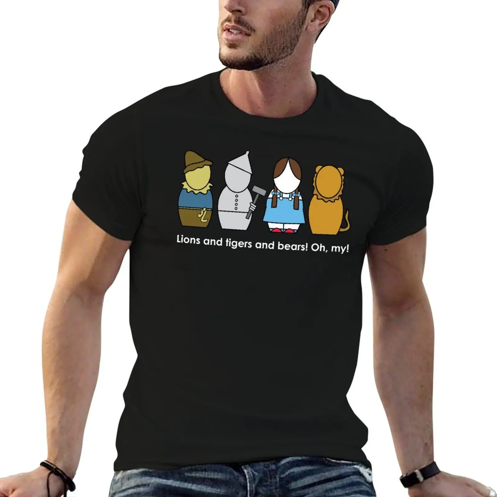 

Wizard of Oz T-Shirt man tshirt t shirt for man 100 percent cotton T-Shirt