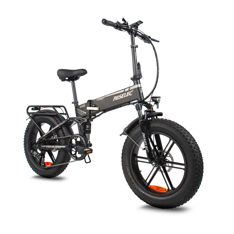 HedaTX PX6 adult E-bike 750W  ebike 48V 13Ah battery city ebike,26 inch Fat Tire E-Mountain bike image 3