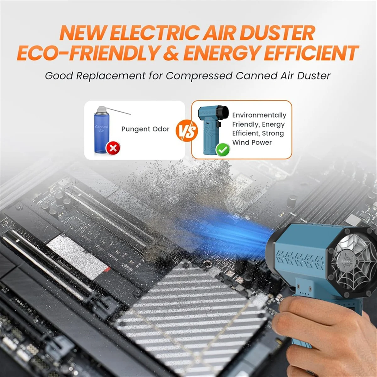 

2025+Powerful Fan Violent Fan High Power Blower Car Cleaning Violent Fan Outdoor Camping BBQ Blower
