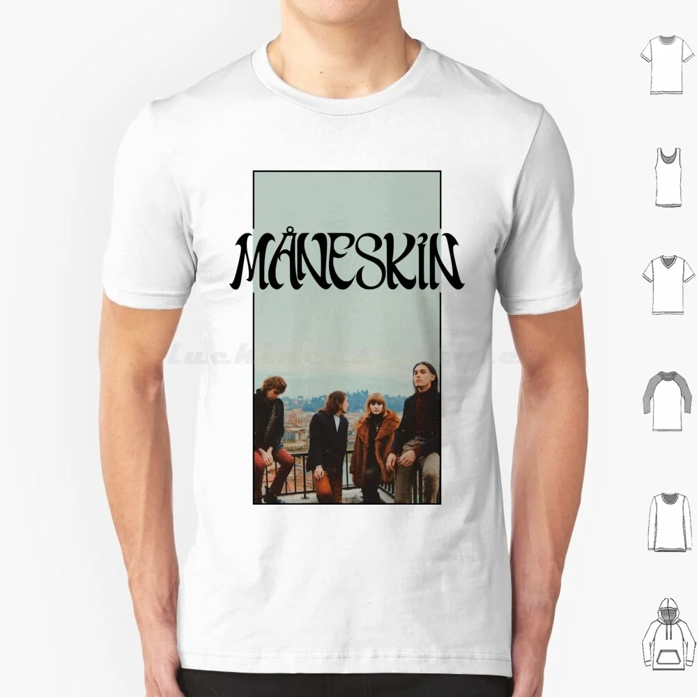 Maneskin Digital Print T Shirt Men Women Kids 6Xl Maneskin Italy M ? Neskin Zitti E Buoni Damiano David Esc Song Contest