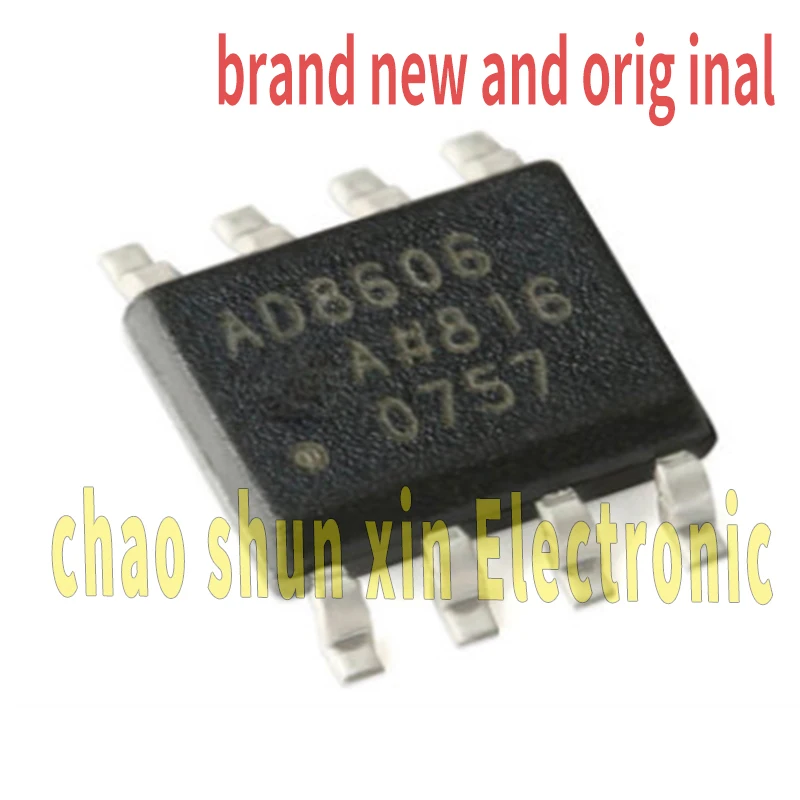 

Ad8606Arz Brand New Genuine Low-Pass Filter Amplifier Patch Sop-8 Silk Screen Ad8606