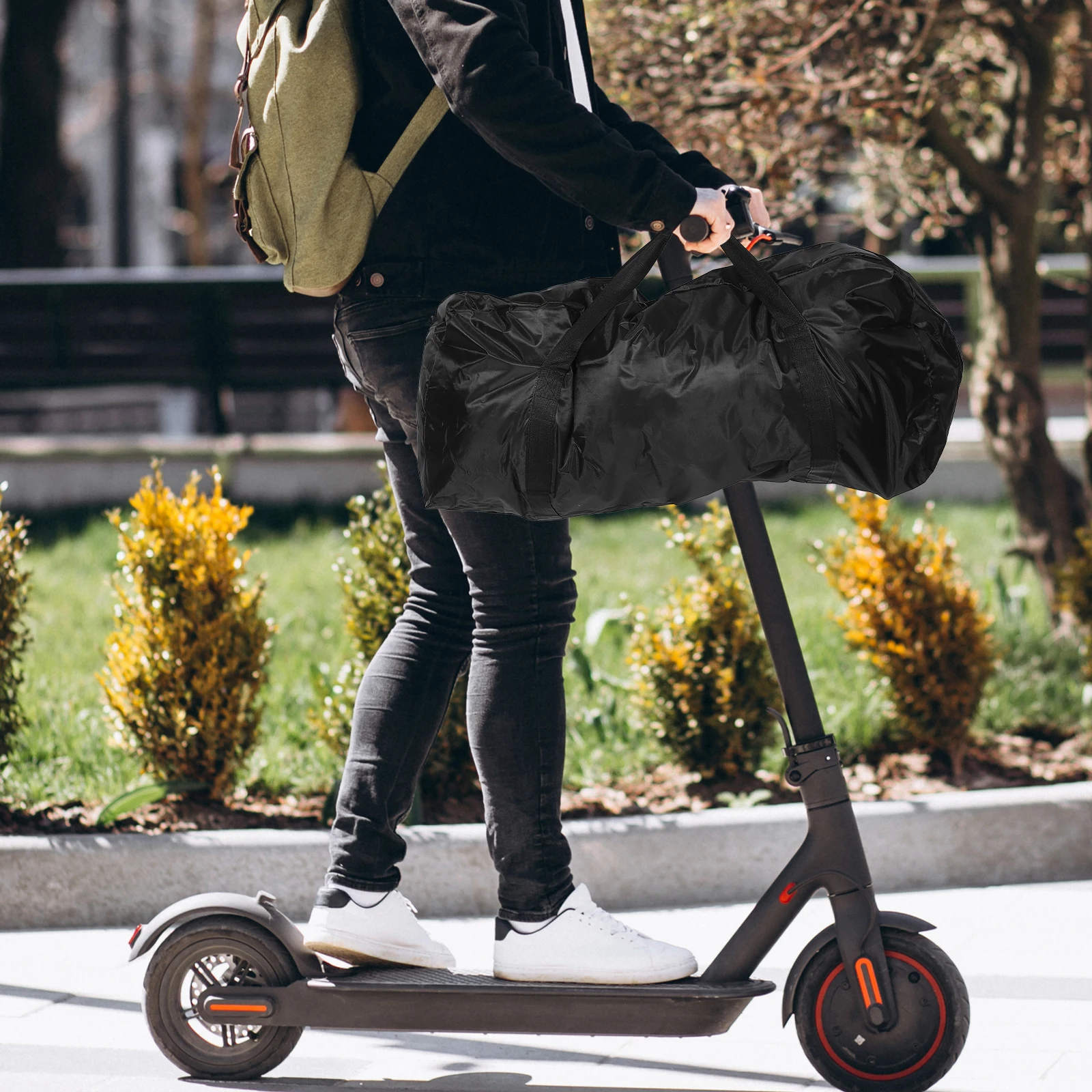 

Electric Handle Durable Oxford Storage Portable Carrying Scooter Front Outdoor Use Scooter Storage Handlebar Bag Motorcycle Bags