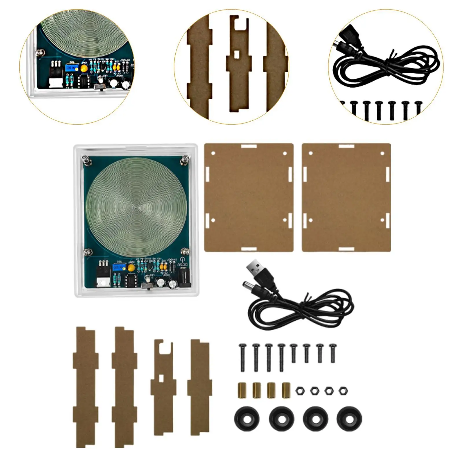 Schumann Wave Generator 7.83Hz, dengan Kabel Data USB, Mudah Digunakan, Praktis 5W