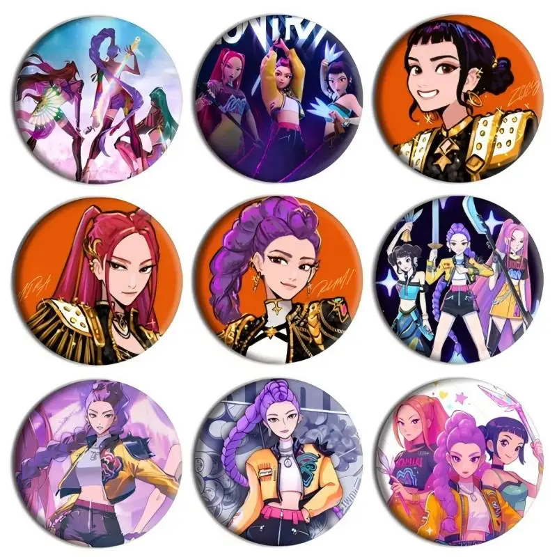 جديد شيطان الصيادين Kpop زينة عيد ميلاد مجموعة أدوات المائدة بالونات راية مفرش المائدة حقيبة Kpop كعكة ديكور لفتاة هدايا الحفلات