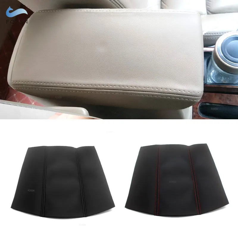 

For Honda Accord 7th Gen 2003 2004 2005 2006 2007 Microfiber Leather Car Styling Center Armrest Console Box Cover Trim