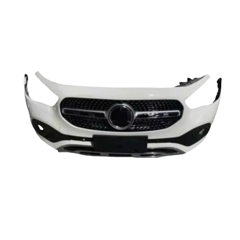 

Mercedes W247 W245 W246 B200 Body Kit New Front Bumper Hood Lamp Assembly Nozzle Fender Towing Hitch Cut-Outs in ABS Plastic