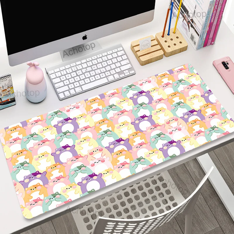 

Cute Cat Mouse Pad Gamer Mousepad XXL Large Mouse Mat Kawaii Anime Mouse Pad Desk Mat Gaming Accessories Play Mause Mat 100x50cm