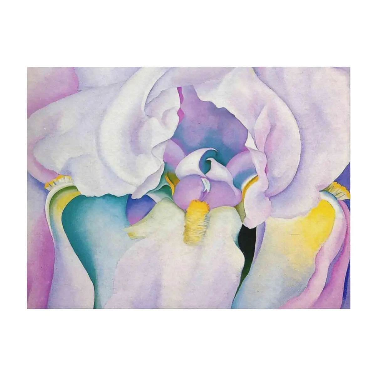 

Georgia O'Keeffe Throw Blanket Fashion Sofas Sofa Throw Luxury Designer Decorative Sofas Blankets