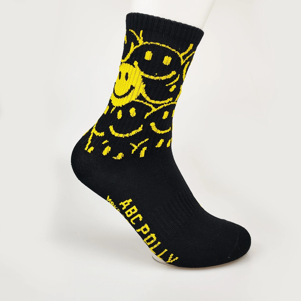 Smile Letter European Gym Long Short Athletic Outdoor Vintage Badminton Japanese Ankle Socks Size Plus Socks Teenage Cool Stuff