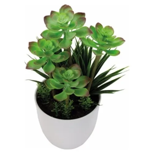 Tmall Home Design Tmall Home 4 Branched Green Plug (Artificial Flower) 28CM -808490