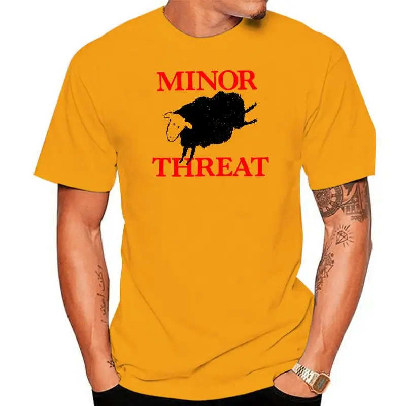 Authentic Minor Threat Black Sheep T-Shirt White S M L Xl New Customize Tee Shirt