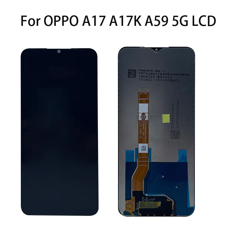 For OPPO A17 A17K A59 5G LCD Display Touch Screen Digitizer Assembly Replacement