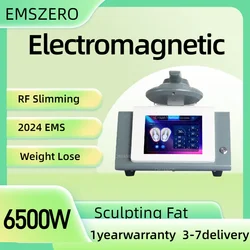 Emszero-emsボディスカルプティングマシン、hiemt RF、ボディスリミング、筋肉増強、電磁刺激、ビューティーサロン、200hz、6500w