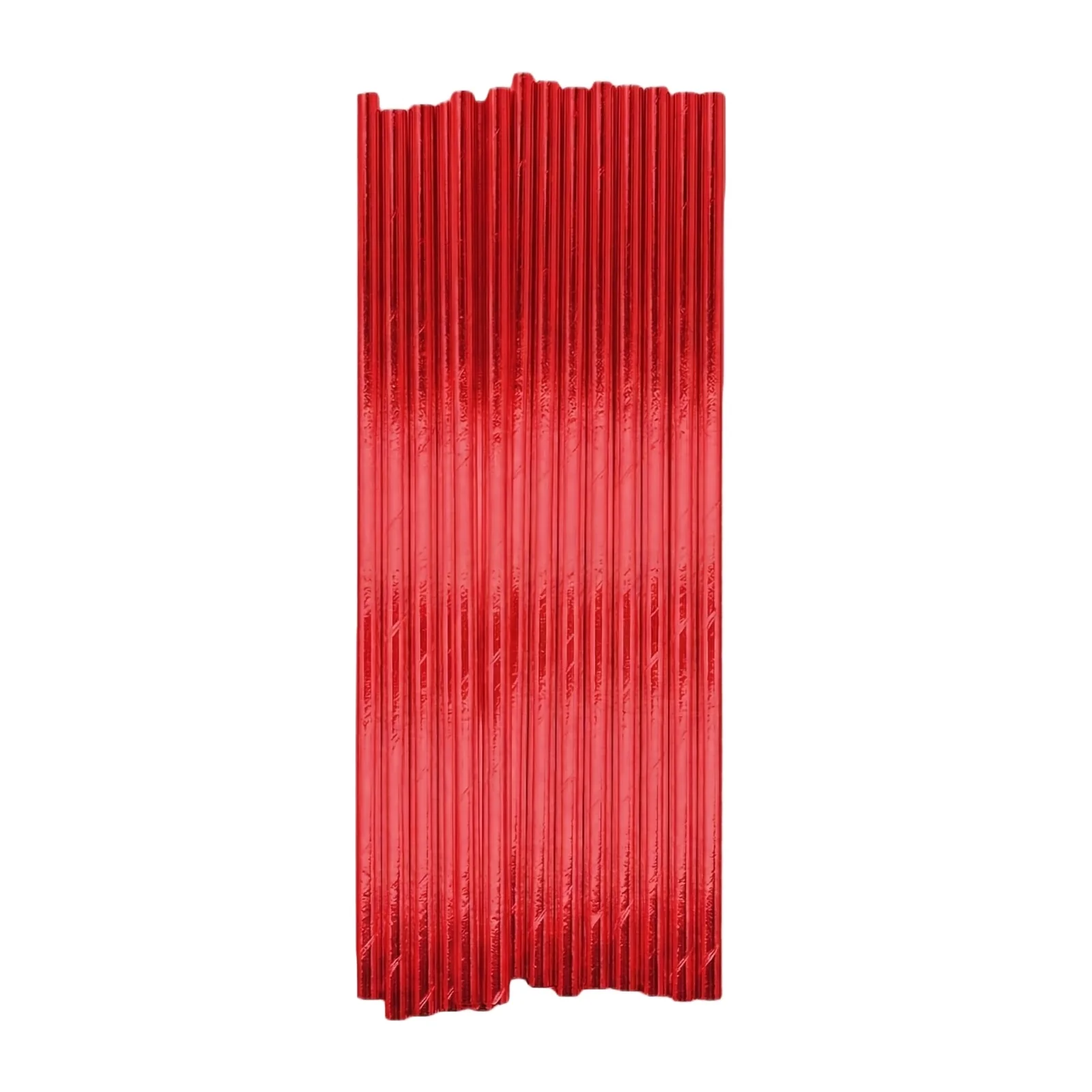 

100pcs Biodegradable Kraft Straws Party Colorful Metallic Drink Straws Eco-friendly and Sustainable Decor Stylish Tableware
