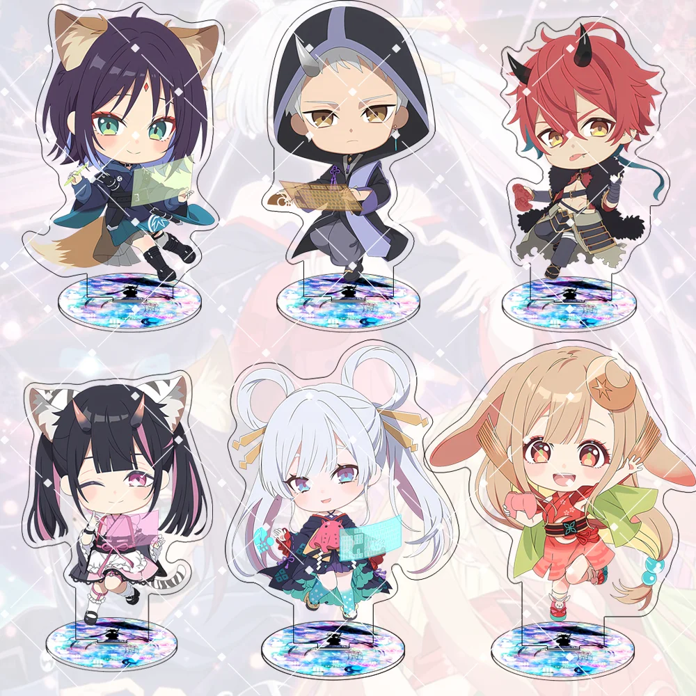 

Anime Cosmic Princess Kaguya! Kaguya Sakayori Iroha Tsukimi Yachiyo 10CM Acrylic Stand keychain Anime Stand Room Table Decor