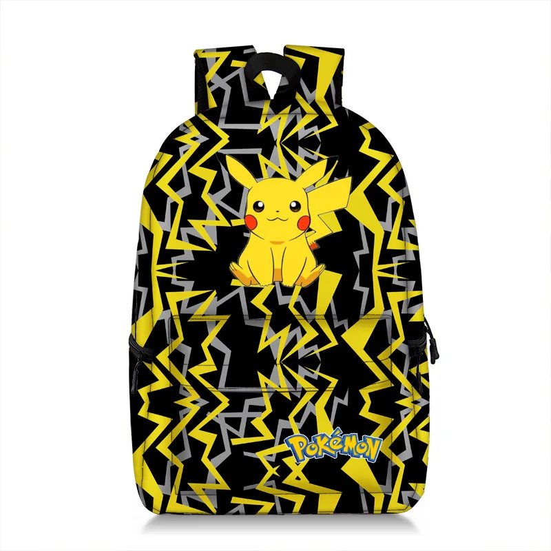 Pokemon School Bags Anime Figure Pikachu Backpacks Anime Pokémon Big Capacity Travel Bag Girls Boys Birthday Children Toy Gift