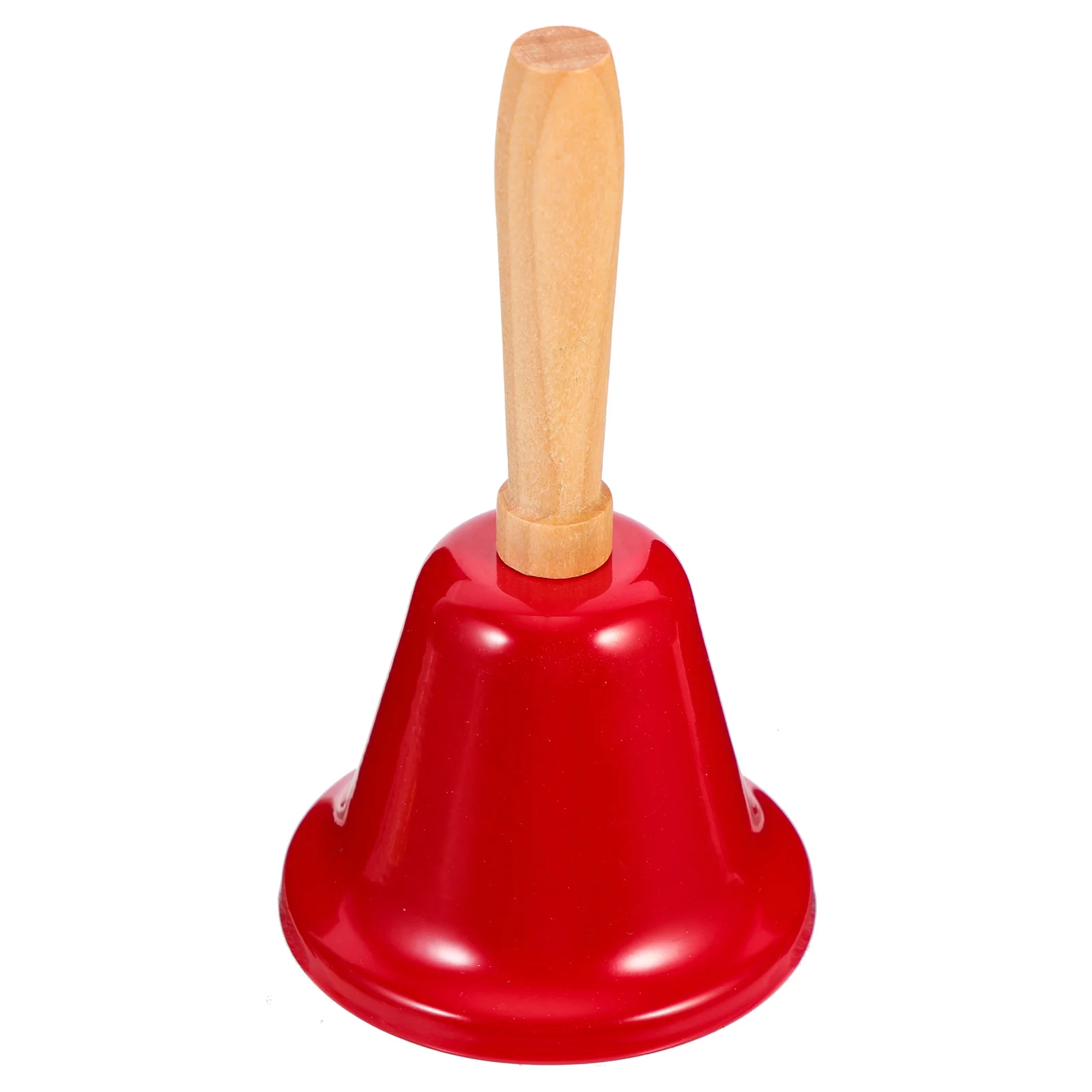 

Christmas Santa Bell Wood Handle Vintage Metal Call Bell Loud Sound Restaurant Home Xmas Decoration Kitchen Table Centerpieces