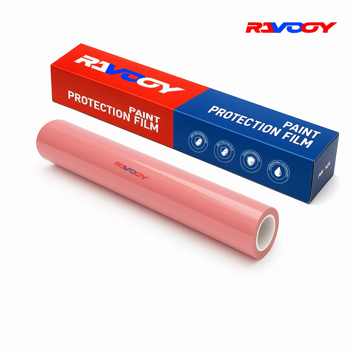 

Color PPF coating, Glossy Flamingo Pink Vinyl TPU, PPF film, coating, protective film, anti-yellowing, self-healing, heat repair