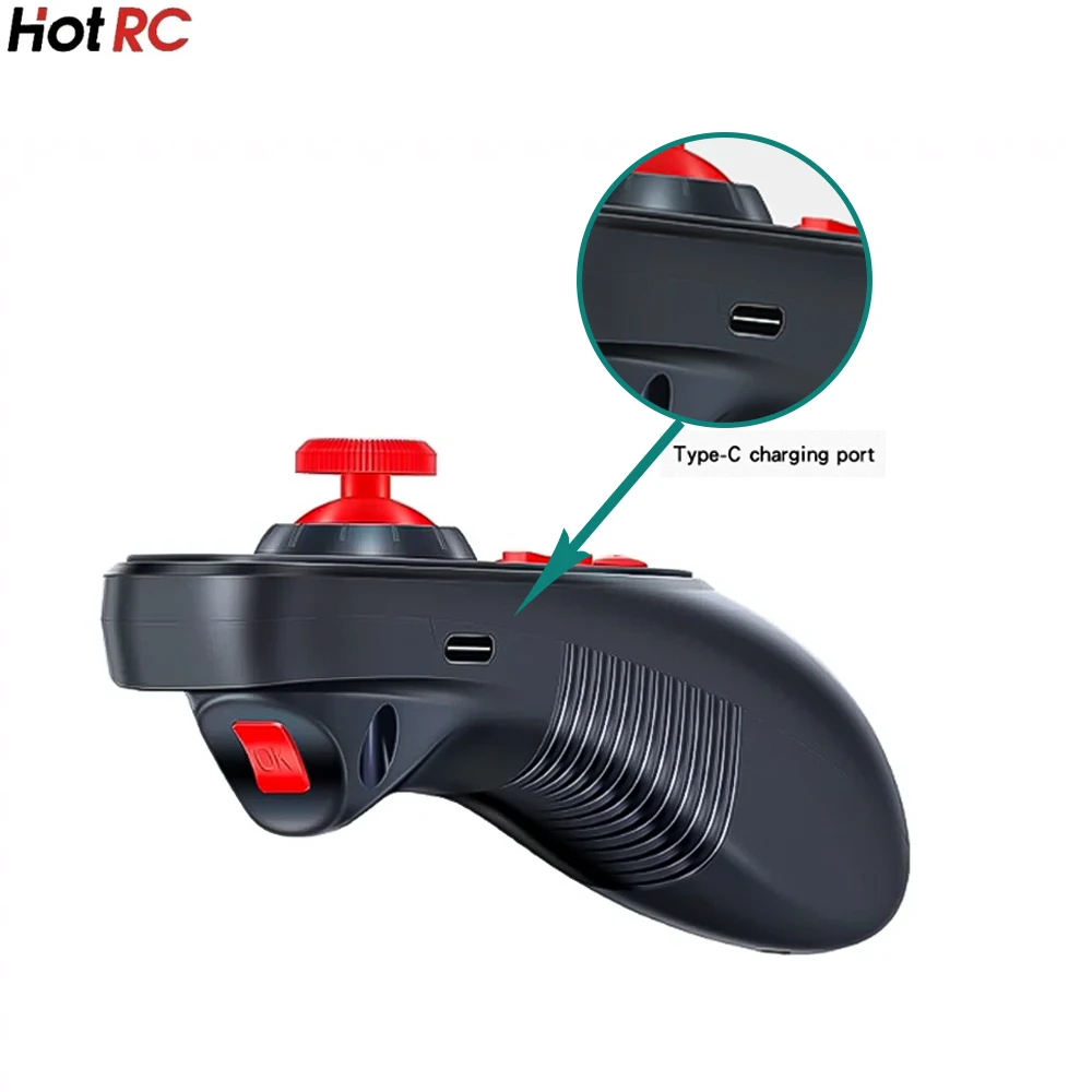 HOTRC New DS 600 6CH 2.4G Hz Radio System Transmitter Remote Controller with F-06A Receiver for Toy Car RC Boat