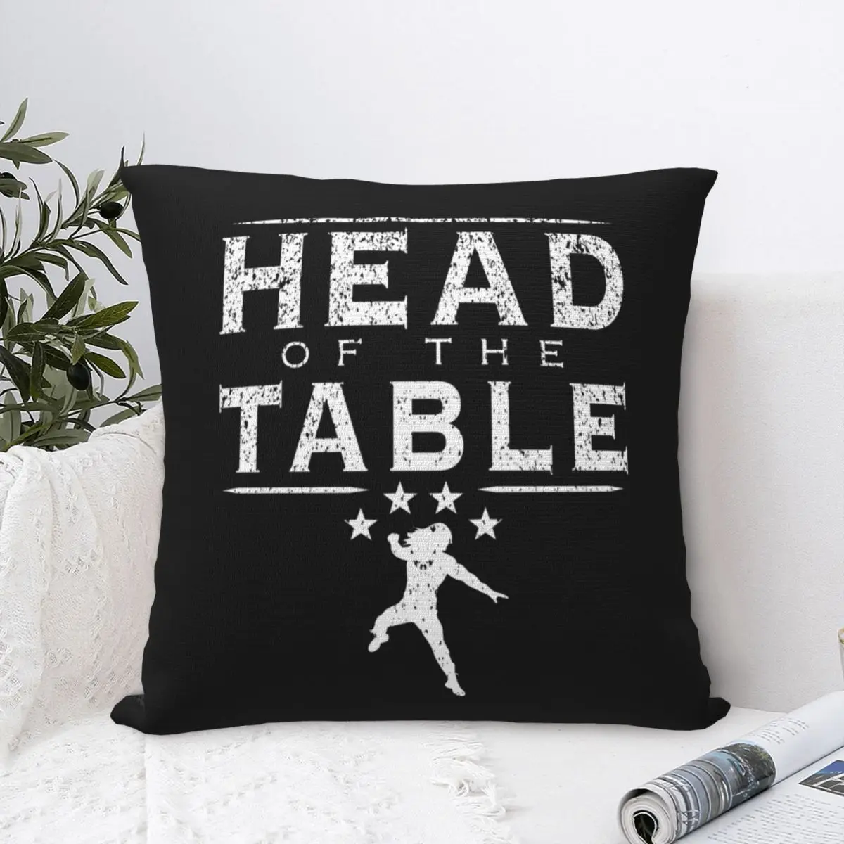 Romans Square Pillow Cases Reigns Head Of The Table Cushion Covers Awesome Zipper Decorative Pillowcase for Home 40*40cm