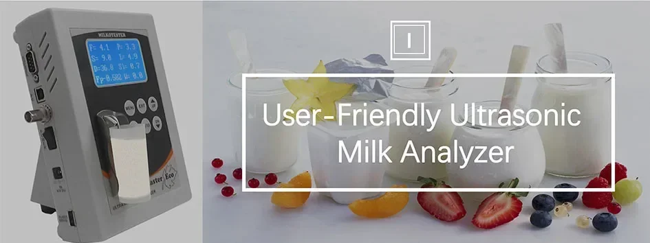 Milkotester Master ECO Cheapest farm used Milk Analyzer for  Milk Salt Point Test Ultrasonic