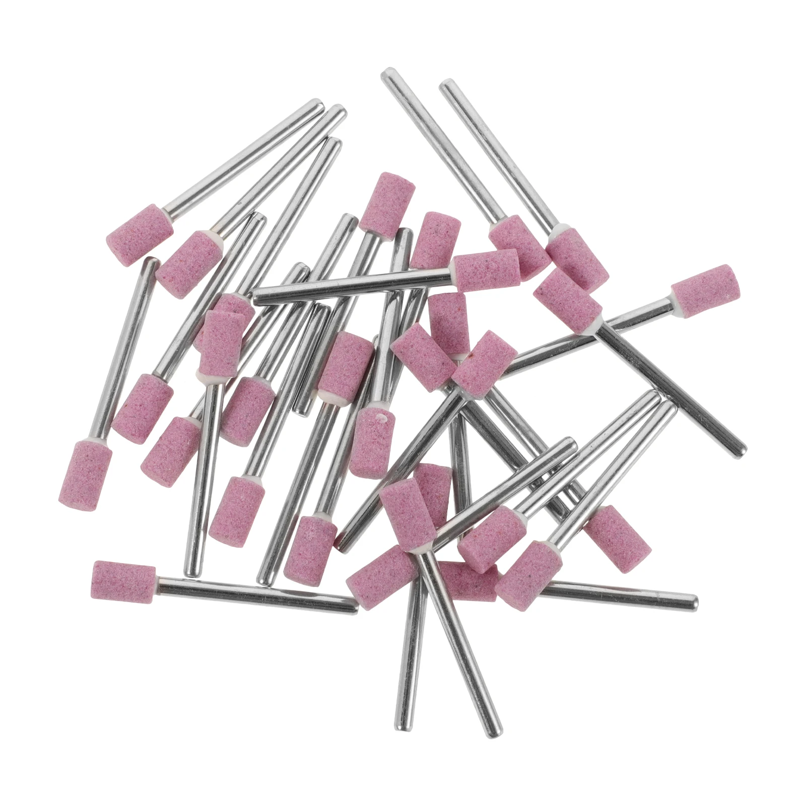 

50 Pcs Stone Millstone Drill Bit Work Small Zinc Alloy Wheel Rotary Tool Accessories Sanding