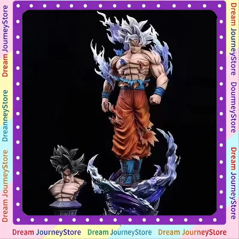 

Фигурка Гоку Супер Сайян из Dragon Ball Cloud Rising, 42 см, в наличии, модная анимационная модель для рабочего стола, украшение.