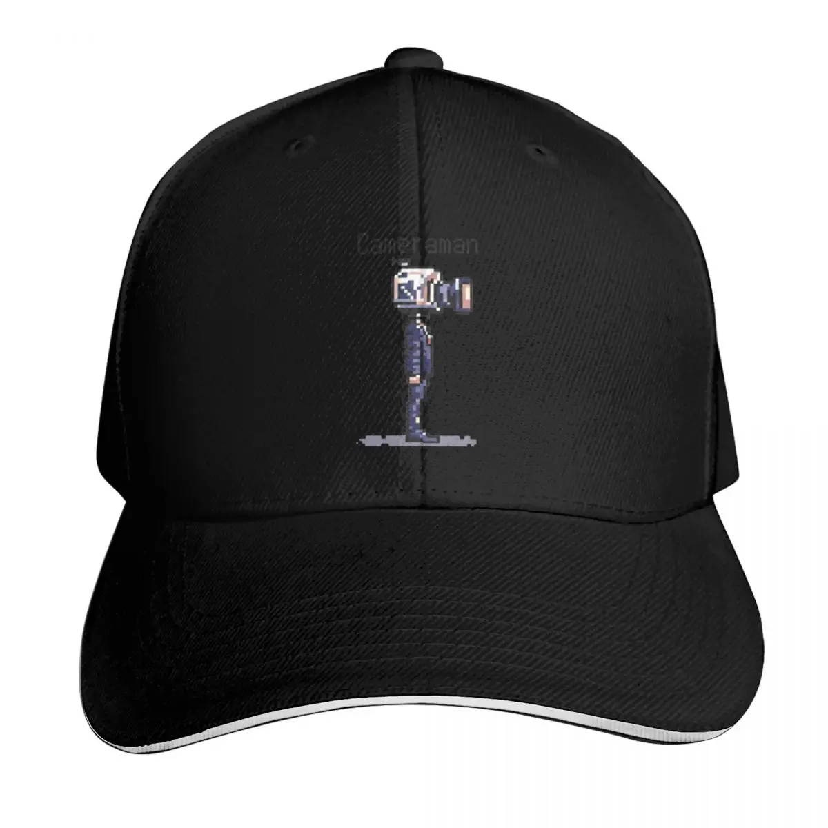 Gorra de béisbol de diseño con arte pixelado del meme de Skibidi Toilette | -F- |   Gorra de fiesta para niños, gorra de béisbol para hombres y mujeres