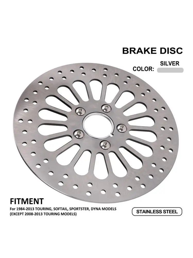 AliExpress JFGRACING Motorcycles Front Rear Brake Disc Alloy Steel Parts For TOURING SOFTAIL  SPORTSTER DYNA MODELS Ebike Electric Dirt Bike  Parts
