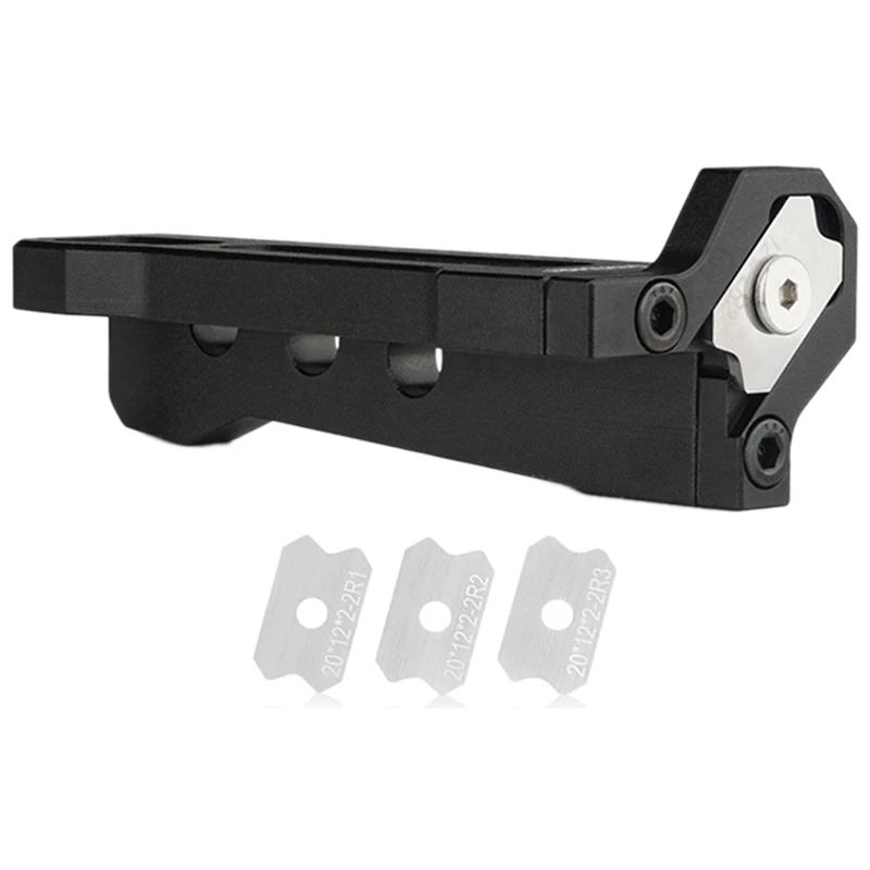 

HOT-Woodworking Edge Banding Manual Arc Trimmer Furniture Eco-Board Chamferer Fillet Scraper(R1+R2+R3)