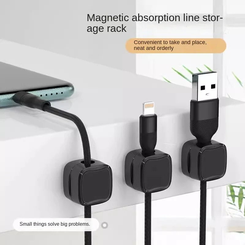 Non-magnetic Strong ​Cable Clips Adjustable Cord Holder | Adhesive Under Desk Mgmt Organizer for Home Office Car Wall Desktop​​