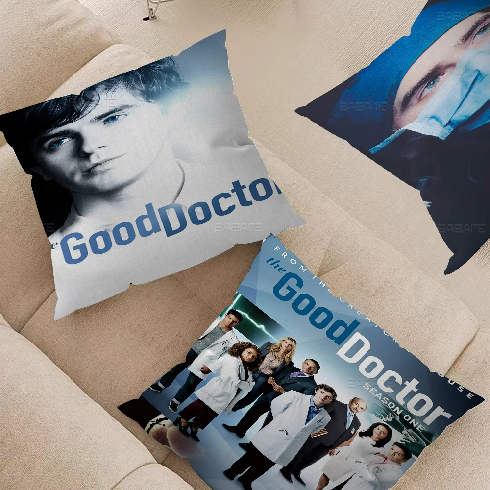 Movie Great Doctor Pillow Cushion Cover Pillowcase Living Room Sofa Home Decor Customized