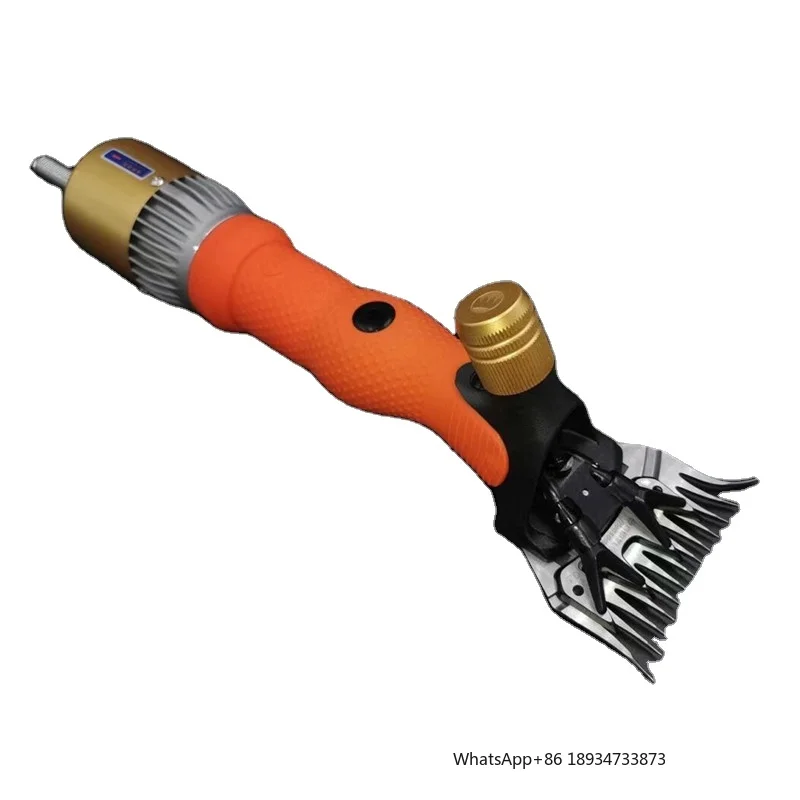 BEIYUAN Portable  Electric Sheep Shearing Machine Clipper Electric Cutting Walter DC Brushless High -speed  Wool Clipper Orange