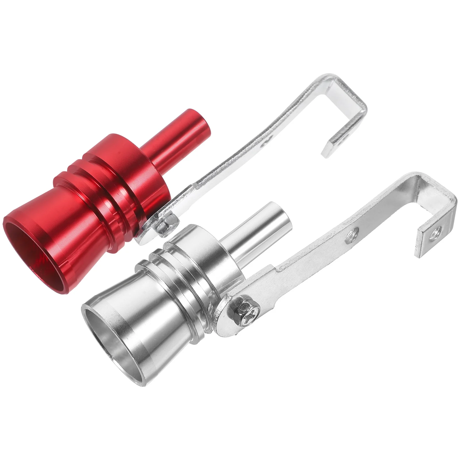 

2Pcs Turbo Whistle Car Exhaust Pipe Sounders Performance Tone Enhancer Loud Sound Maker Automotive Aluminum Alloy Tailpipe Noise