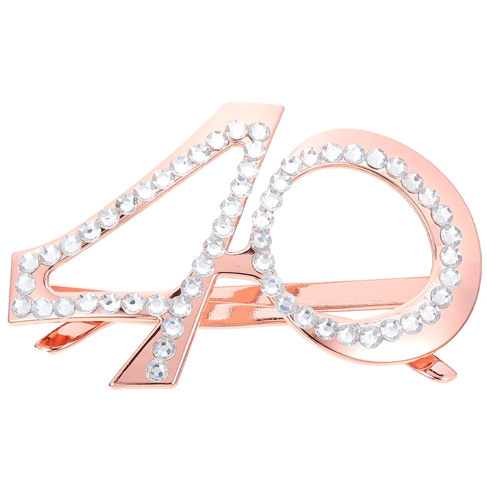 

Birthday Party Glasses 40 Glitter Frame PC Novelty Eyewear Lightweight Crystal Adult Photo Prop Celebration Accessory