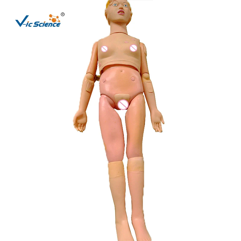 Advanced PVC Medical Multifunctional Patient Care Manikin for Students Training