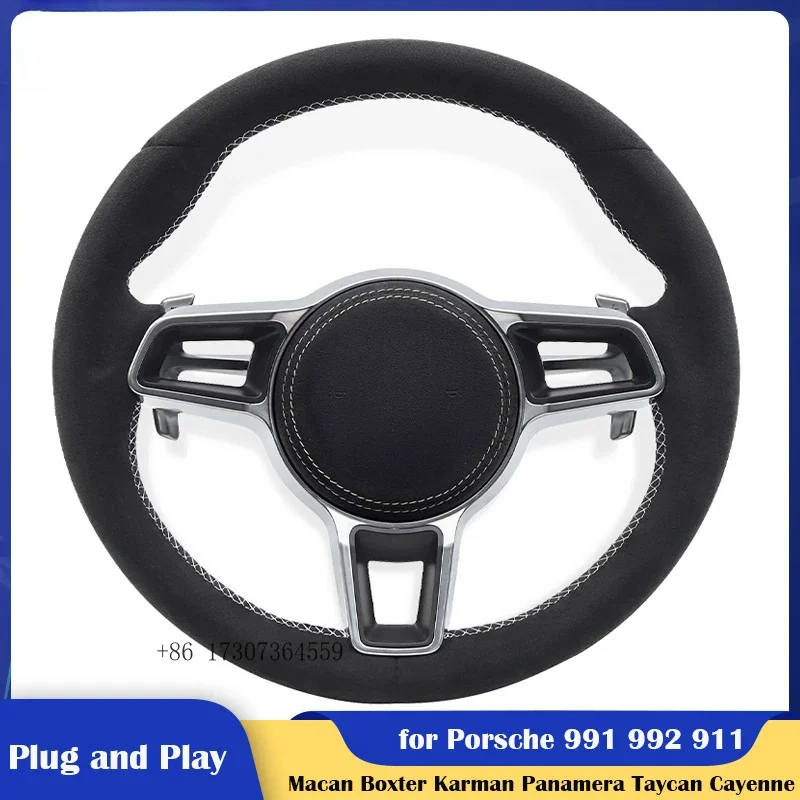 

Обновленный руль для Porsche Macan, Panamera, Taycan, Cayenne, Cayman, 718, 991, 992, 911, Boxster, Carrera