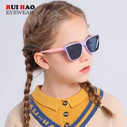 Kids Polarized Sunglasses 4 Color Options Unisex Leisure Sun Glasses Outdoor Design Eyeglasses for Children